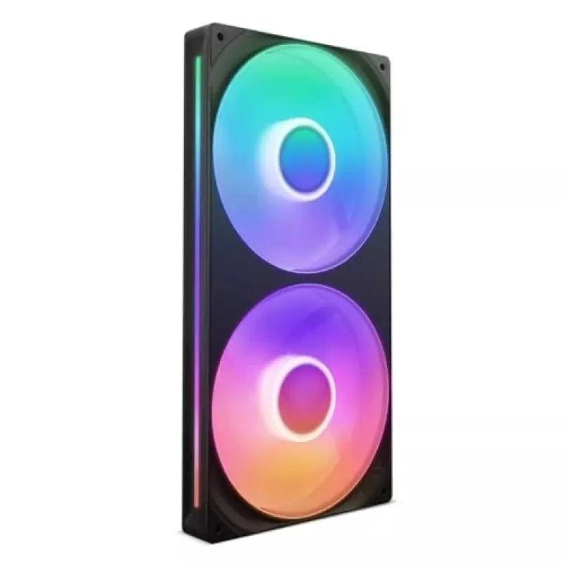 NZXT F280 RGB Core 140mm ARGB PWM 2-Pack Black