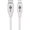 Goobay 39446 USB Cable USB 2.0 USB-C Plug Apple Lightning Plug 1m