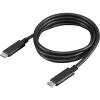 Lenovo 4X90U90619 USB cable USB 3.2 Gen 2 (3.1 Gen 2) 1 m USB C Black