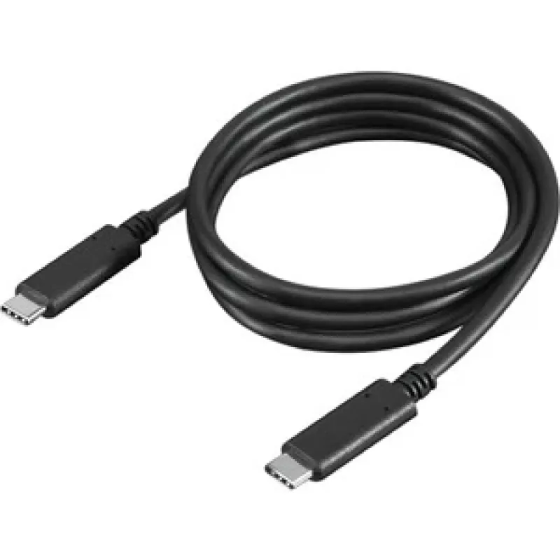 Lenovo 4X90U90619 USB cable USB 3.2 Gen 2 (3.1 Gen 2) 1 m USB C Black