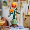 LEGO Icons Chrysanthemum Flower Building Set Creative Model Kit for Adults to Build Artificial Plant Gift for Women Men Her or Him Home Office De