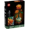 LEGO Icons Chrysanthemum Flower Building Set Creative Model Kit for Adults to Build Artificial Plant Gift for Women Men Her or Him Home Office De