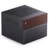 Jonsbo N4 Microtower Casing Black Durable Steel Compact PC Enclosure