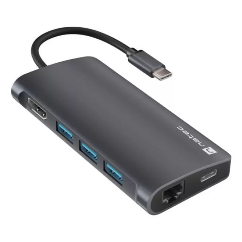Docking Station NATEC NMP-2162 USB 3.2 Gen 1 Type-C Grey Wired