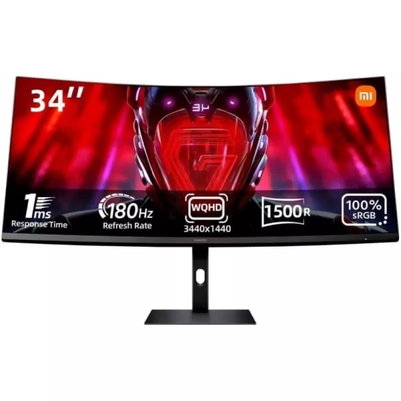 Xiaomi | G34WQi | 34 | WQHD | 21:9 | 180 Hz | 1 ms | 3440 x 1440 pixels | 350 cd/m2 | HDMI ports quantity 2 | Black | Warranty 24 month(s)