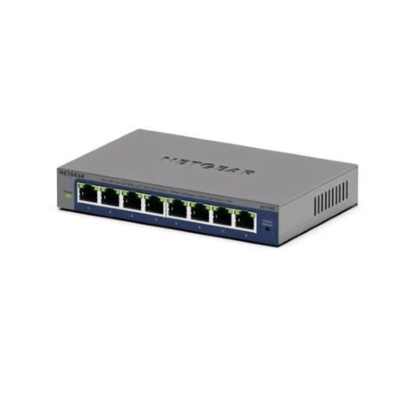 NETGEAR GS108Ev4 Unmanaged L2/L3 Gigabit Ethernet (10/100/1000) Grey