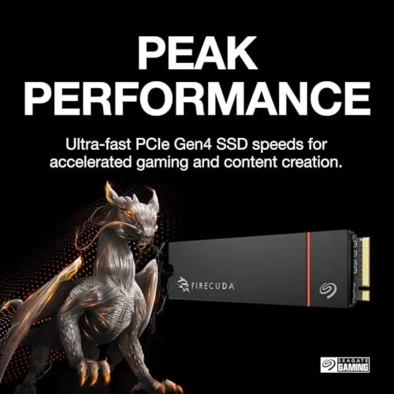 Seagate FireCuda ZP1000GM3A073 internal solid state drive 1 TB M.2 PCI Express 4.0 NVMe 3D TLC