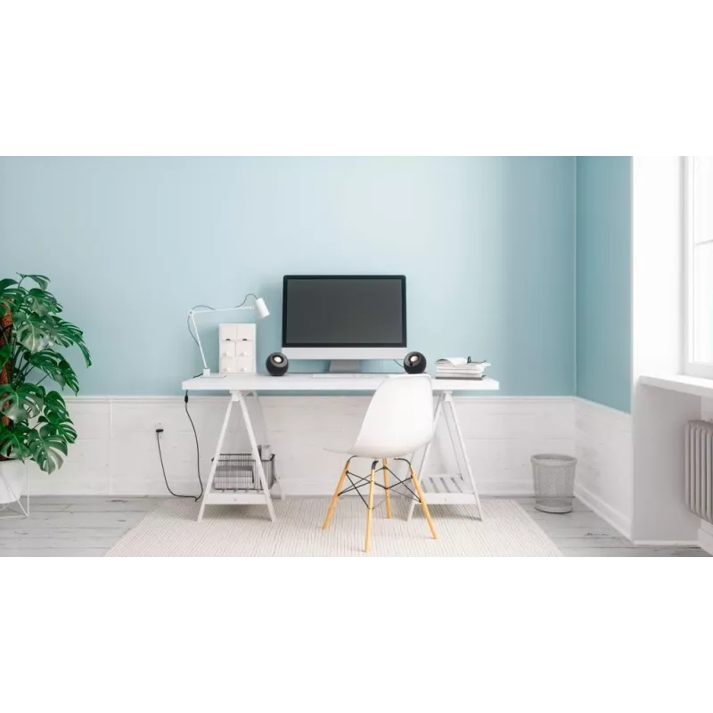 Creative Labs Pebble V3 White Wired & Wireless 10 W