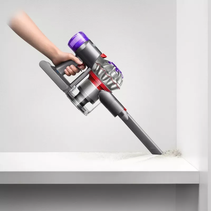 Dyson V8 Advanced 2-in-1 stick vacuum Battery Dry Bagless Nickel, Silver