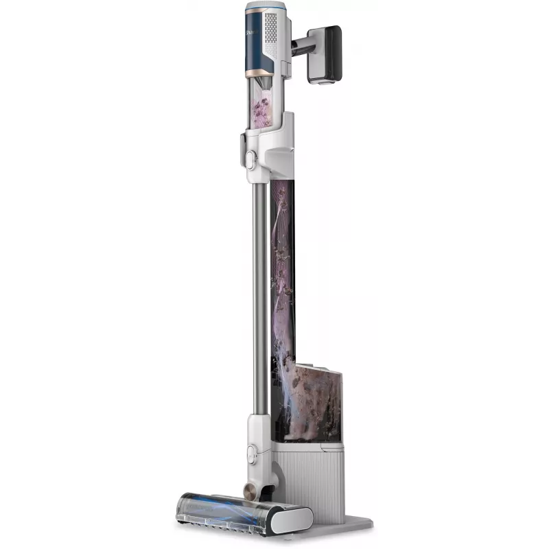 Sharkclean BU3521EU stick vacuum/electric broom 2-in-1 stick vacuum Battery Dry Bagless 21.6 W Blue, White