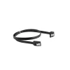 SATA III cable LANBERG CA-SASA-13CU-0050-BK 0.5 m, SATA 7-pin to 7-pin, 6 Gbit/s, black