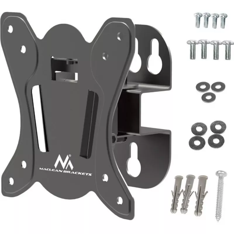 TV wall mount MACLEAN MC-415 for 13–32 inch screens, VESA 100×100, load capacity 30 kg