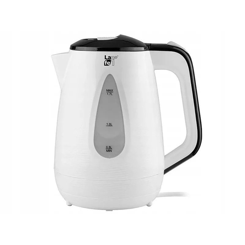 Electric kettle LAFE 1.7L 2200W White