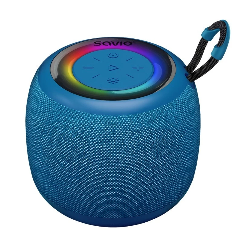 Savio BS-042 Altoparlante Blu Wireless 5 W