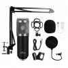PC microphone MEDIA-TECH MT397S — wired, XLR in, 20–20000 Hz, 150 Ω, -32 dB, 2.4 m cable, desktop stand, black