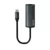 SAVIO Adapter USB-C 3.1 Gen.1 (M) to RJ-45 Gigabit Ethernet (F), 1000 Mbps, AK-56, grey