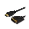 Savio CL-139 Cable E Adapter Video 1.8 M DVI-a HDMI Tipo a (Standard) Black