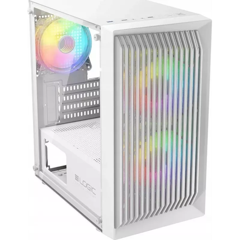 LOGIC ATOS ARGB Mini USB 3.0 Enclosure White