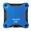 External SSD ADATA SD620 512 GB, USB 3.2 Gen 2 Micro-USB B, blue, silicone housing, shock resistant