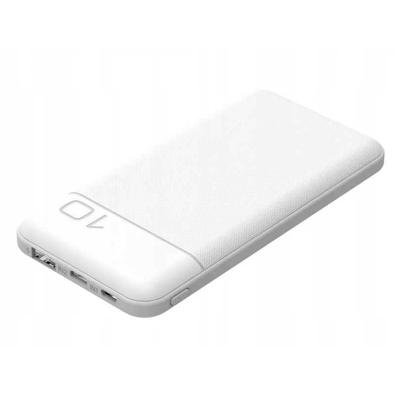 Portable power bank IBOX IPB10 10000 mAh, Li-Ion, Quick Charge 3.0, USB‑C & USB‑A outputs, 20W PD