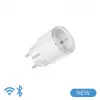 Smart plug Shelly Plug S Gen3 — Wi‑Fi smart socket with energy monitoring, Type F, 110–230 V, 2500 W, white