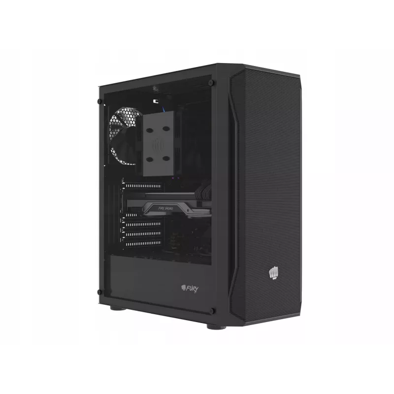 Natec Fury Shobo SH4F - PC Case - Tower - Black