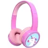 Denver BTH-106P headphones/headset Wired & Wireless headband Calls/Music Bluetooth Pink