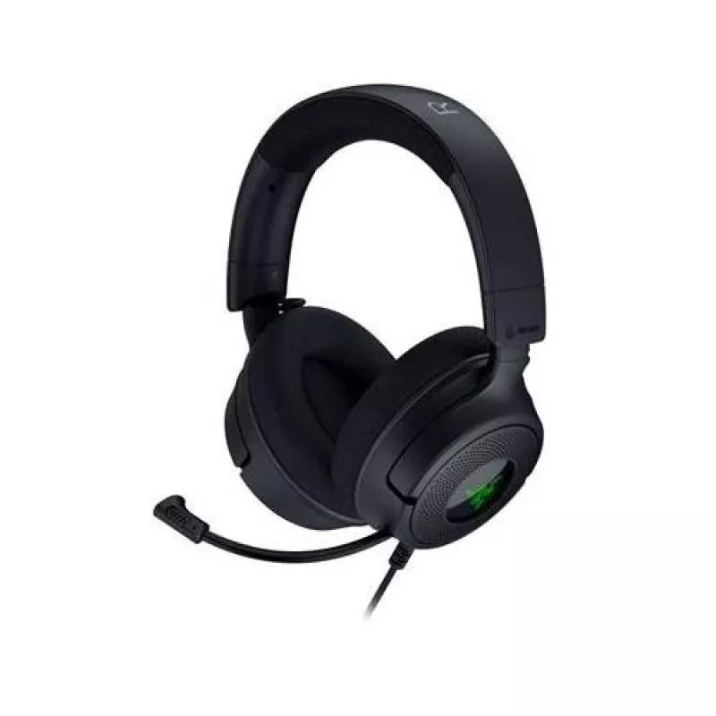 Razer Kraken V4 X - Wired PC Gaming Headset (TriForce 40mm Drivers Retractable Cardioid Mic 7.1 Surround Sound Chroma RGB for PC - Console & Phone