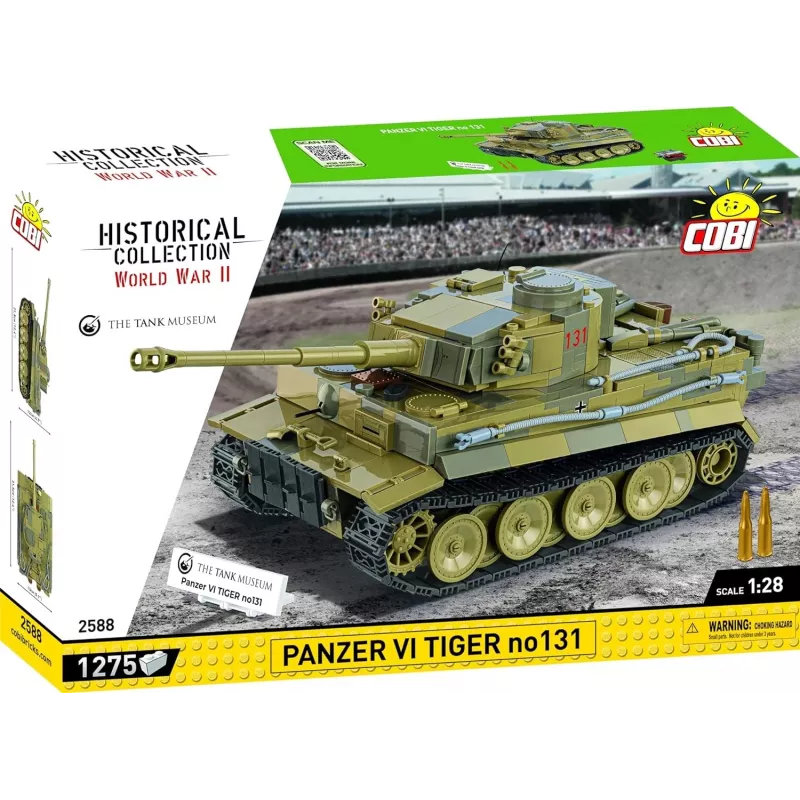 Building set COBI Panzer VI Tiger no131 1275 pieces