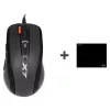 Gaming mouse A4Tech X-7120 USB Type-A ambidextrous 2000 DPI, 3 ms, wired, black