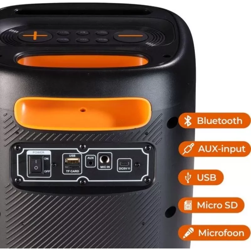 Party Speaker Denver BPS-165 Black