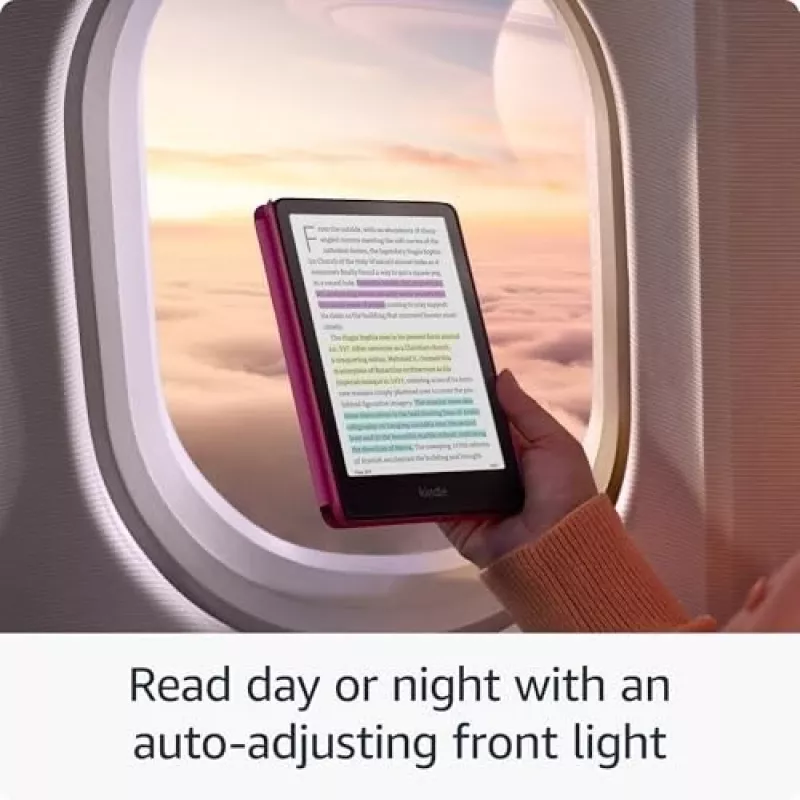 E-book reader Amazon Kindle Colorsoft Signature Edition 7 inch 32 GB Wi‑Fi Wireless charging, IPX8 waterproof, Black