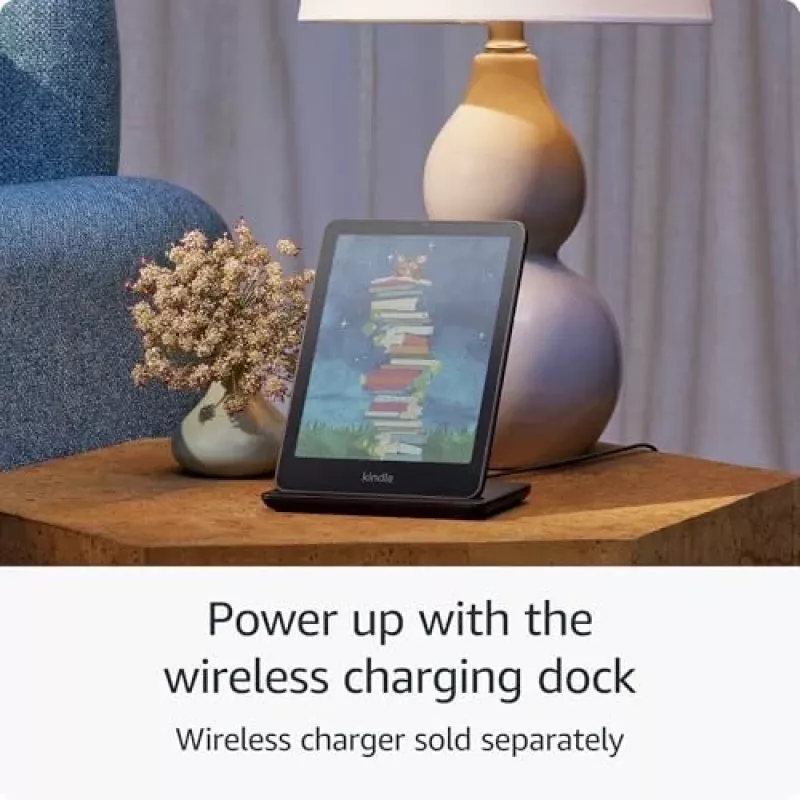 E-book reader Amazon Kindle Colorsoft Signature Edition 7 inch 32 GB Wi‑Fi Wireless charging, IPX8 waterproof, Black