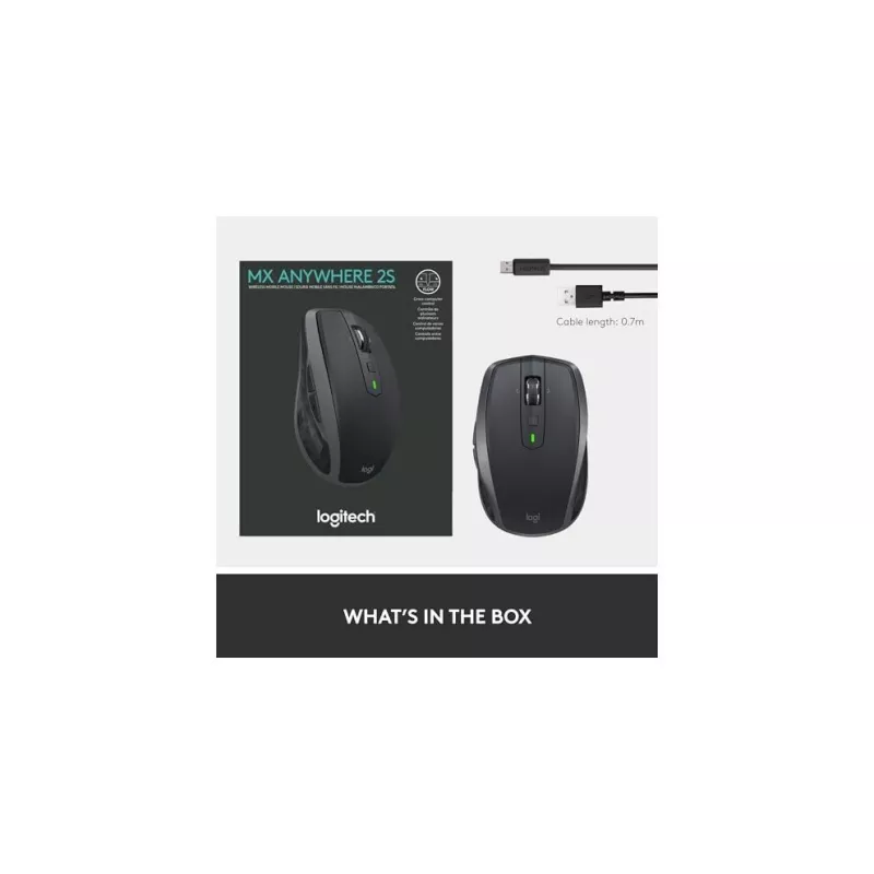 MX Anywhere 2S Wireless Mouse/Graphite - BT - N/A