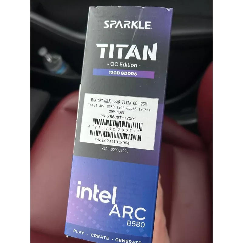 Graphics Card Intel Arc B580 12 GB GDDR6