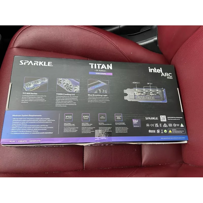 Graphics Card Intel Arc B580 12 GB GDDR6