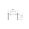 TV mount One For All WM 6411 Black Silver