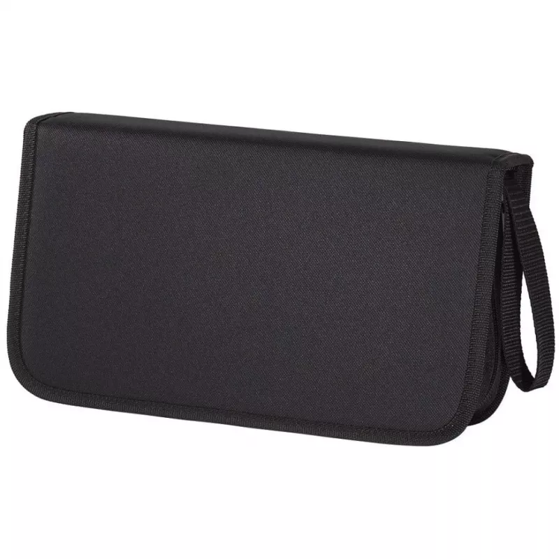 Hama Nylon Wallet 104 Cd, 104 discs, Black, Nylon