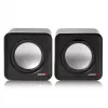 2-way PC Speaker Audiocore AC870 B — 3 W RMS, wired USB power, 3.5 mm input, 2.0 channels