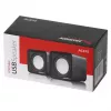 2-way PC Speaker Audiocore AC870 B — 3 W RMS, wired USB power, 3.5 mm input, 2.0 channels