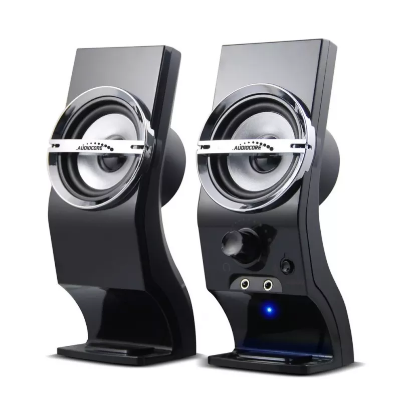 Audiocore AC805 Stereo Speakers 2.0 PC 6W Black