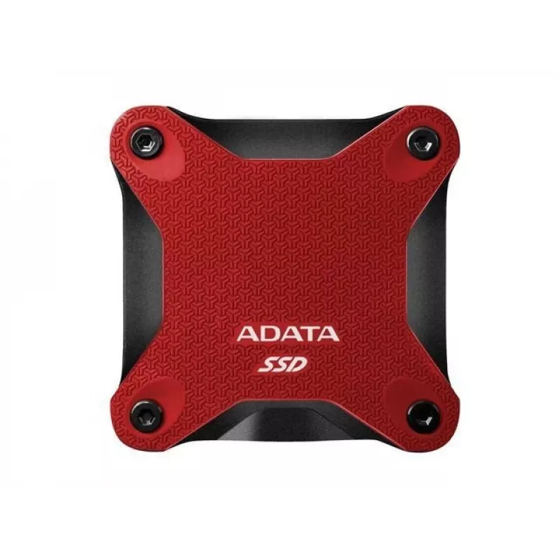 External SSD ADATA SD620 1 TB, Portable USB 3.2 Gen 2 (Micro-USB B), Read 520 MB/s, Write 460 MB/s, Shock resistant, Red