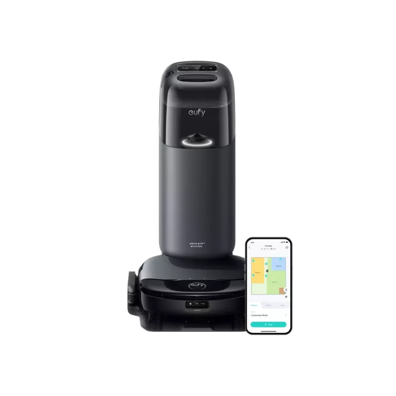 Anker Eufy | Robot Vacuum Cleaner with All-in-One Station | Omni S1 | Wet&Dry | Operating time (max) 216 min | 4600 mAh | 8000 Pa | Gray