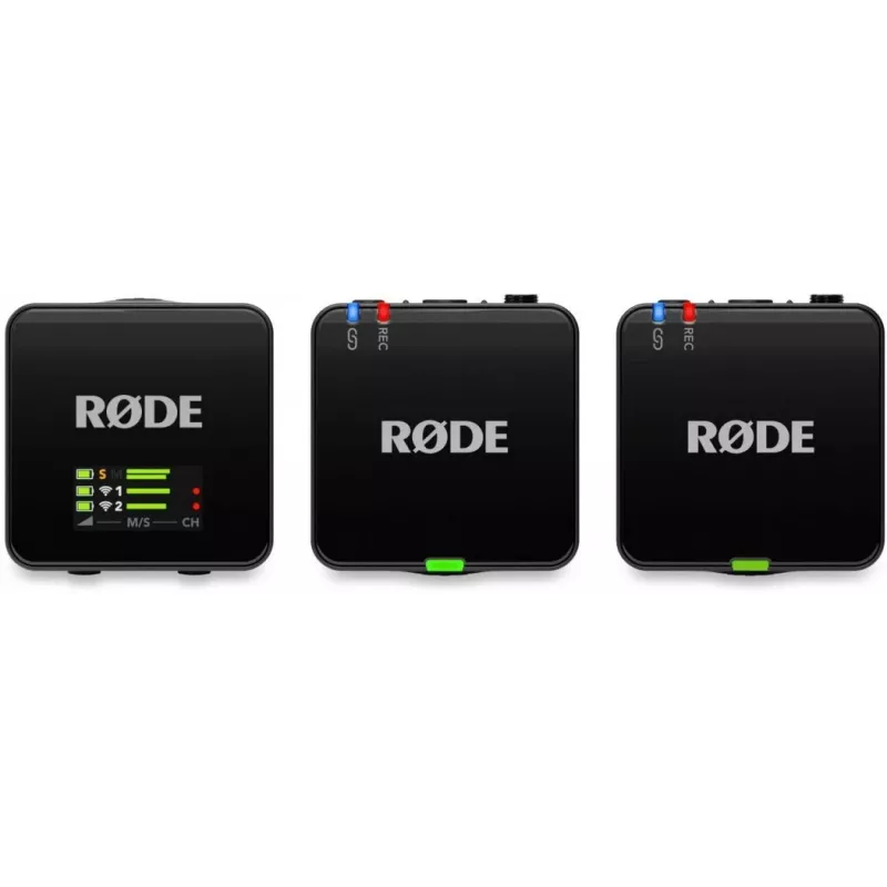 Rode Wireless Go Iii 3Rd Gen Compact Wireless Microphone System, Black