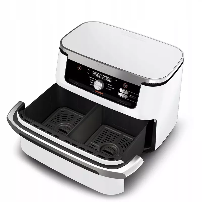 Hot air fryer Ninja AF500EUWH Double 10.4 L