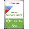 Toshiba S300 Pro Surveillance internal hard drive 6 TB 7200 RPM 512 MB 3.5 Serial ATA III