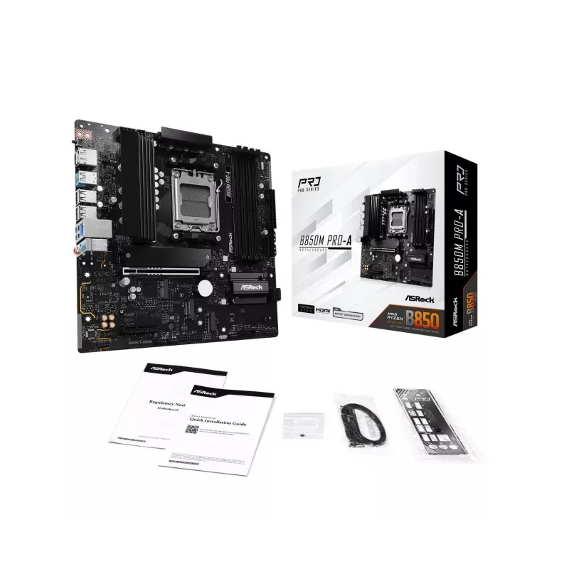 ASRock B850M Pro-A AM5 Micro-ATX Motherboard