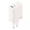 Power adapter ONEPLUS SUPERVOOC 120W dual-port wired charger, 120W total output, 1x USB-C + 1x USB-A, 100–240V, 145 g, white