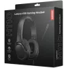 Headset Lenovo H110 Gaming headset wired, binaural, 3.5 mm, 1.8 m cable, 50–20,000 Hz, 110 dB, 32 Ω, black