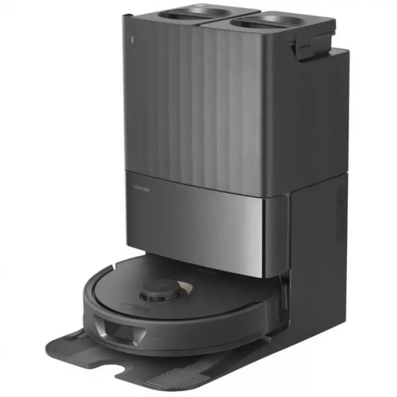 Robot vacuum cleaner Roborock Qrevo MaxV — 4200 Pa, 5200 mAh, 180 min runtime, 0.33 L dustbin, self-emptying base